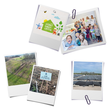 Fotocollage mit Bildern von Projekten der letzten Jahre