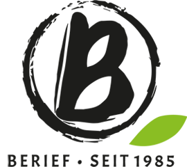 Logo der Berief Food GmbH im Kopf