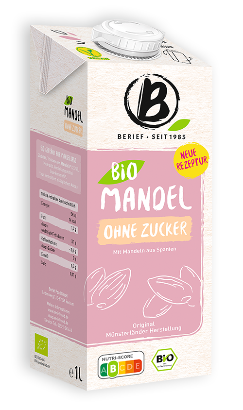 Bio Mandel ohne Zucker 2022
