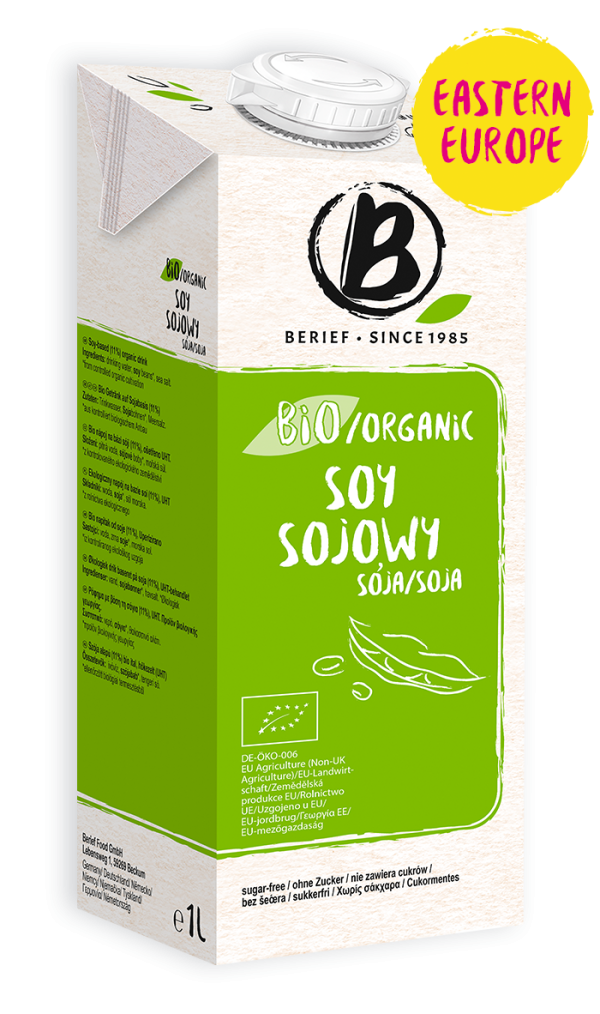 Organic soya natural OE mit Störer 2022