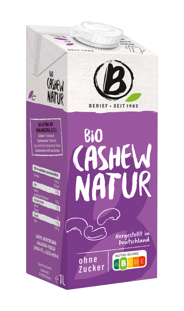 Berief Bio Cashew Drink 2020