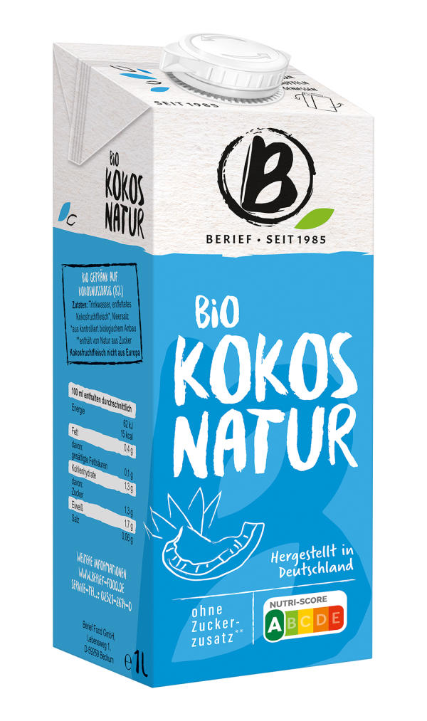 Berief Bio Kokos Drink 2020