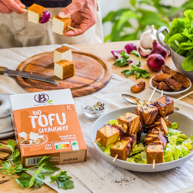 Tofu Spieße Marrakesch